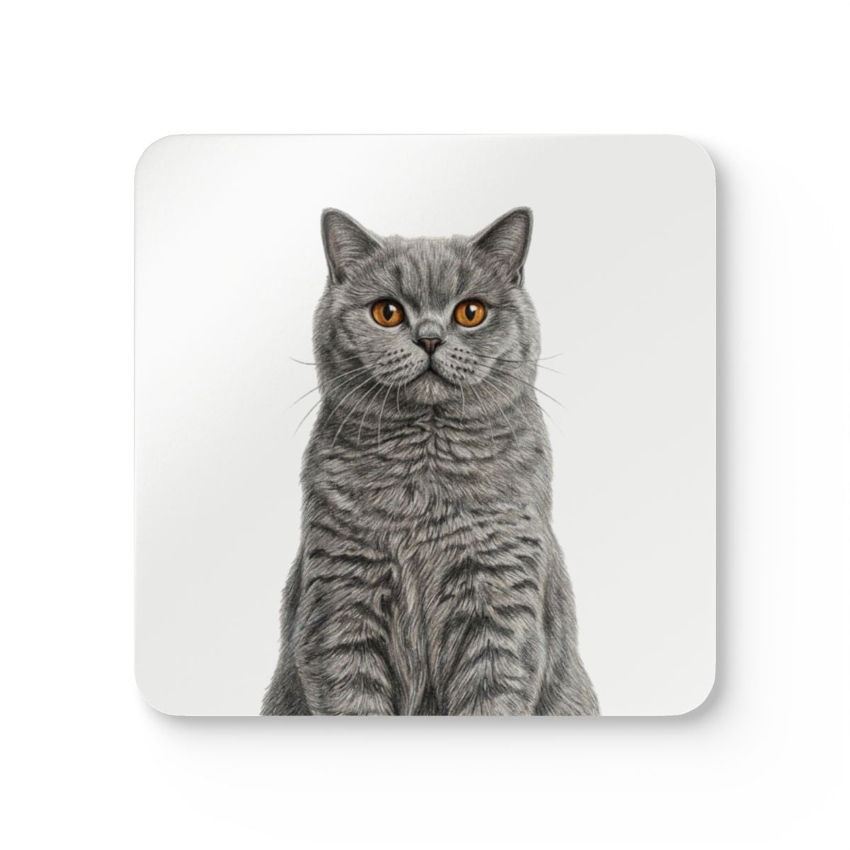 Custom Hand Drawn 4 Pack Pet Coasters